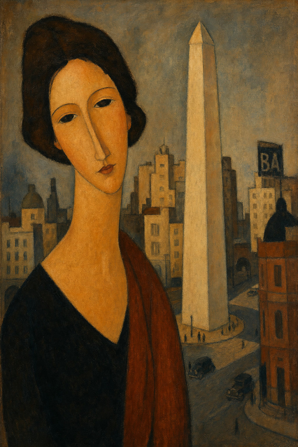 Obelisco — Im Geiste Modiglianis