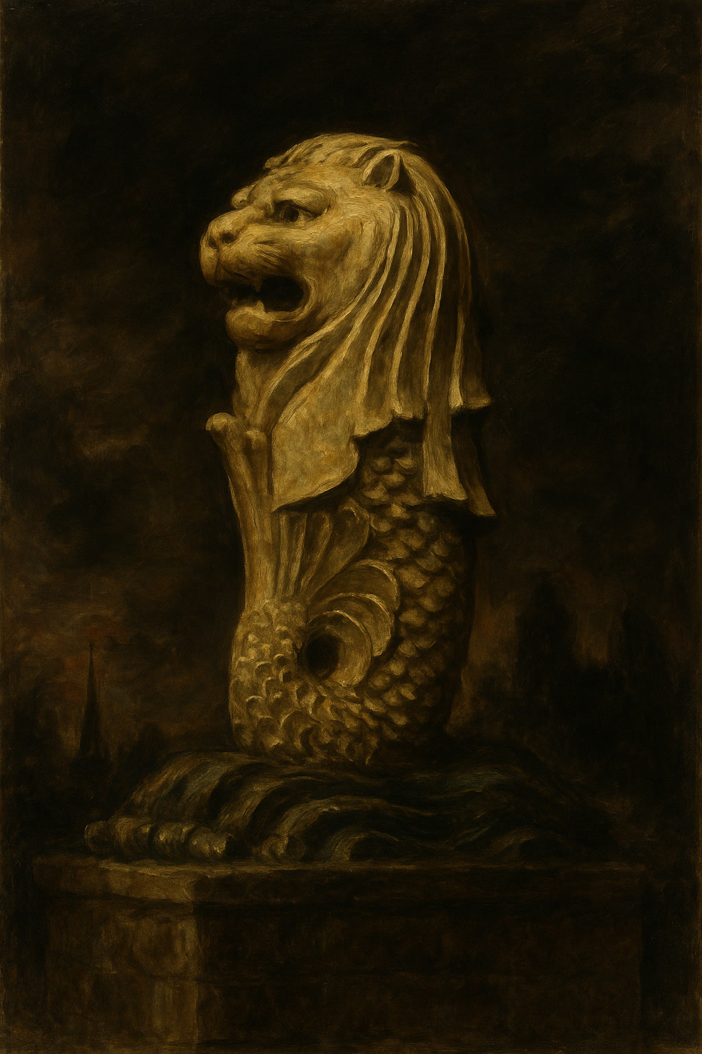 Merlion — Im Geiste Velázquezs