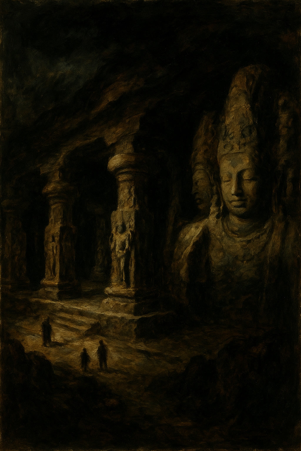 Elephanta Caves — Im Geiste Goyas