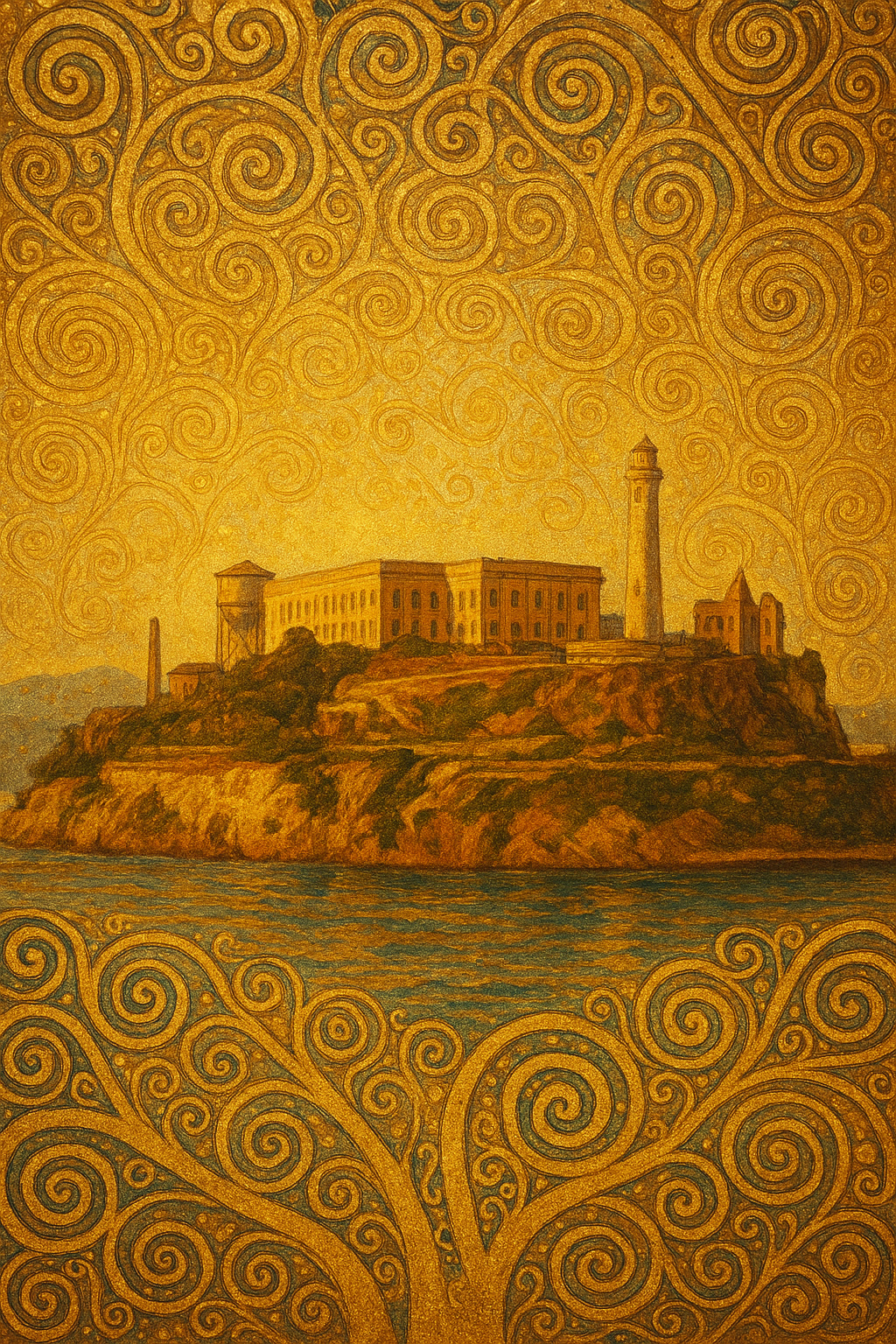 Alcatraz Island — Im Geiste Klimts