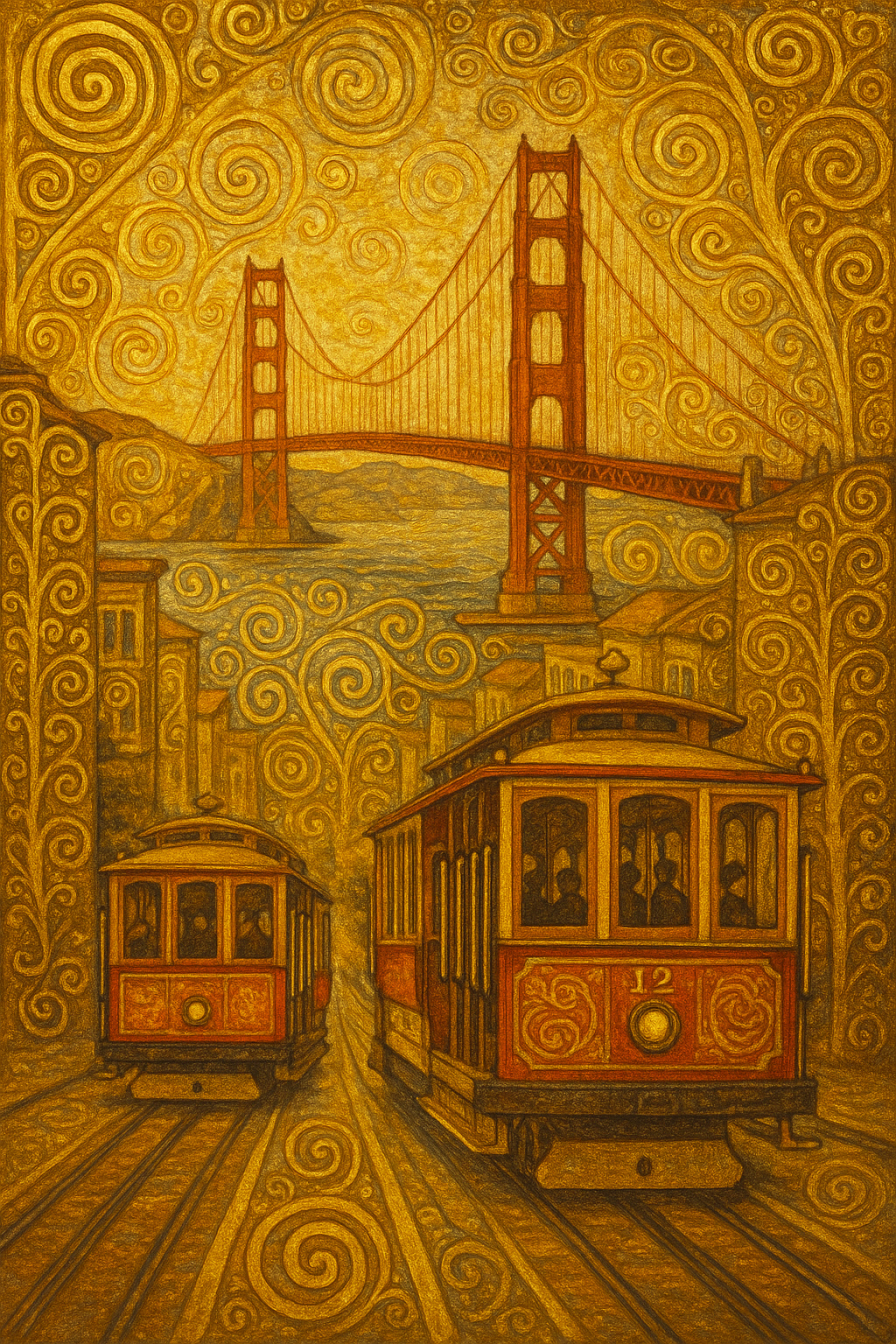 cable cars — Im Geiste Klimts