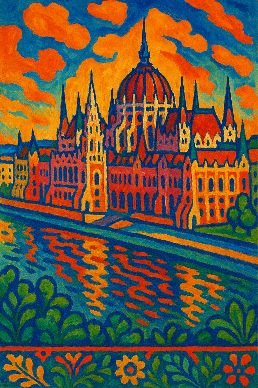 Parlamentsgebäude Budapest