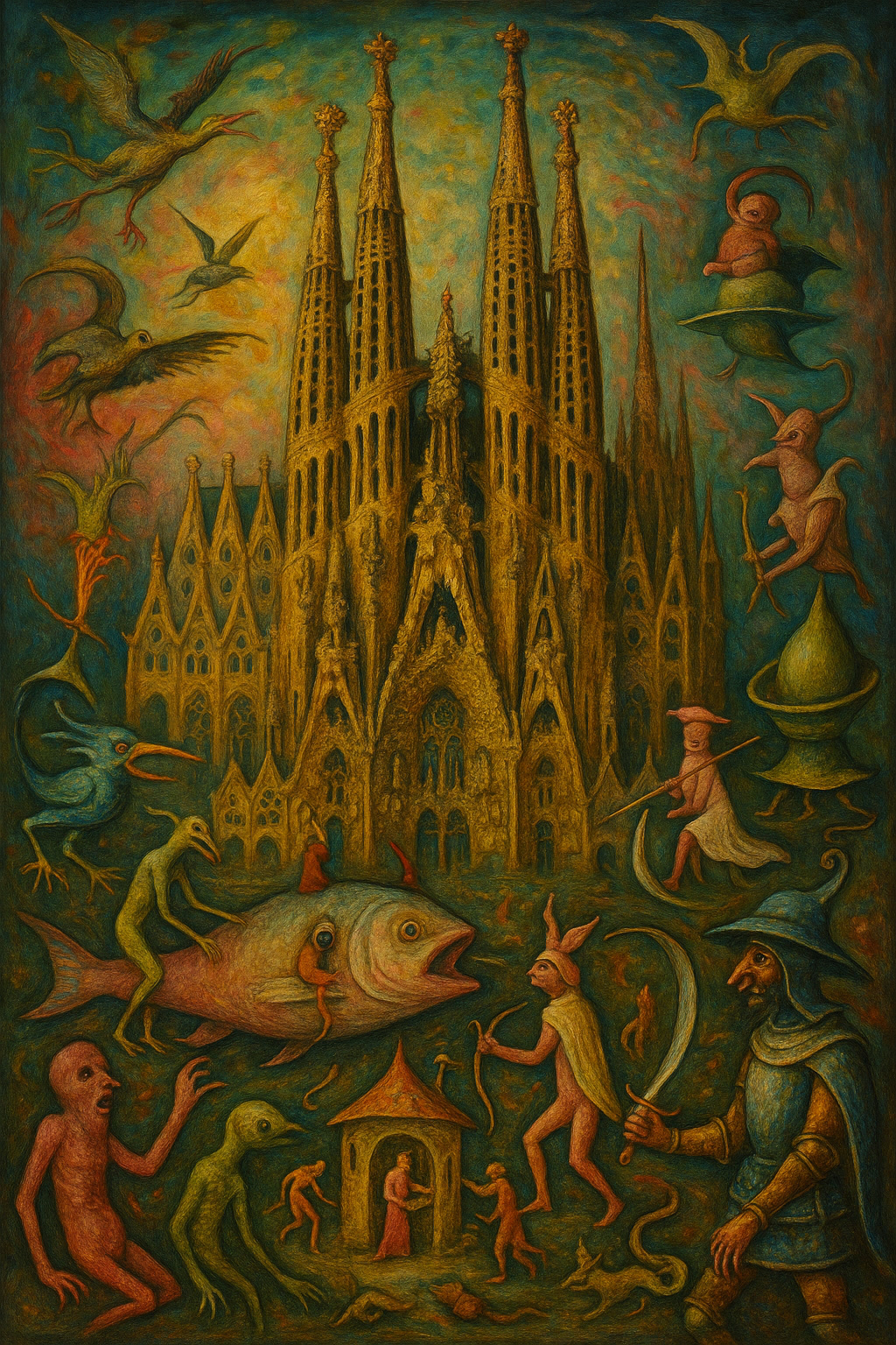 Sagrada Familia — Im Geiste Boschs