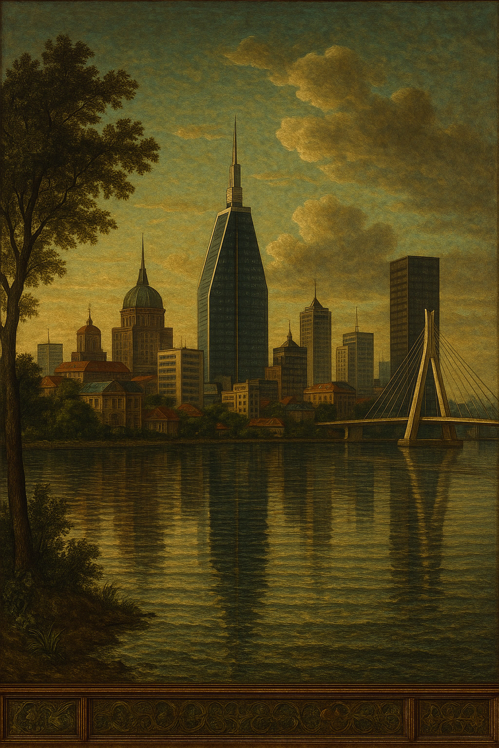Victoria Island skyline — Im Geiste Eycks