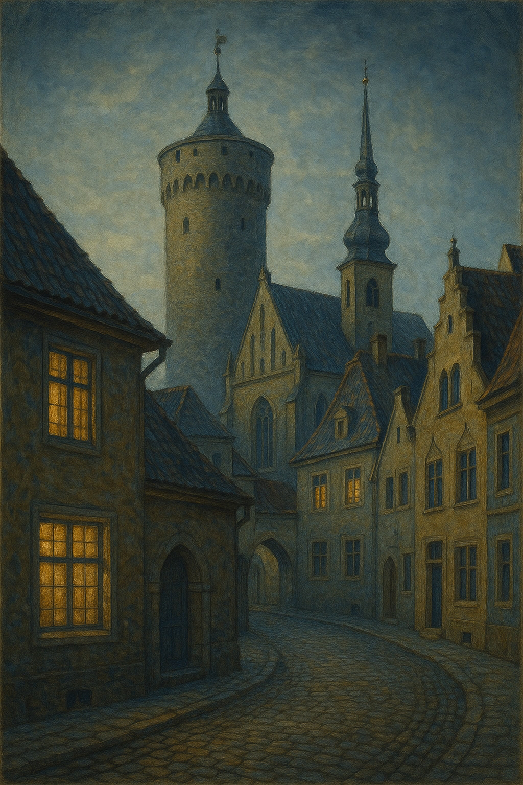 Old Town Toompea — Im Geiste Vermeers