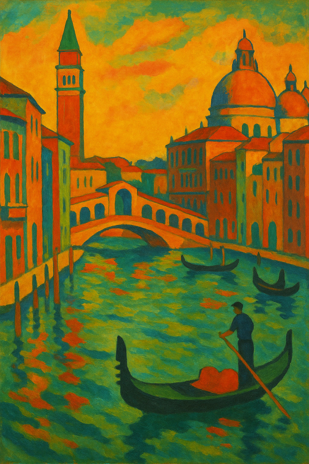 Grand Canal — Im Geiste Gauguins