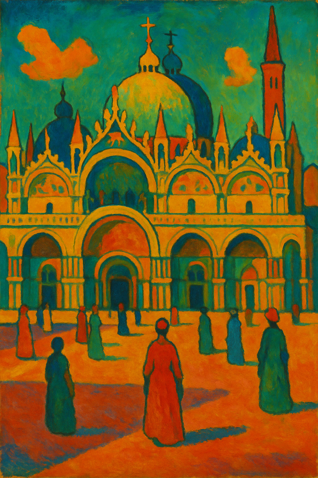 St Marks Basilica — Im Geiste Gauguins