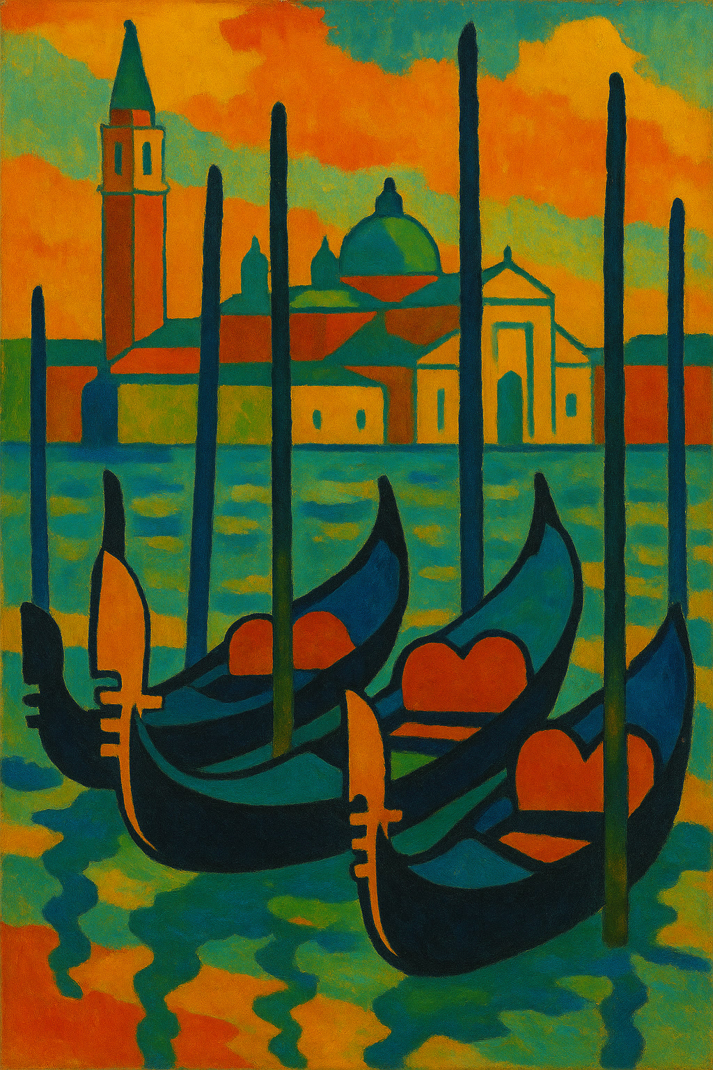 gondolas — Im Geiste Gauguins
