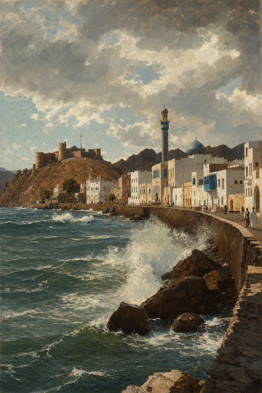 Muttrah Corniche — Im Geiste Homers