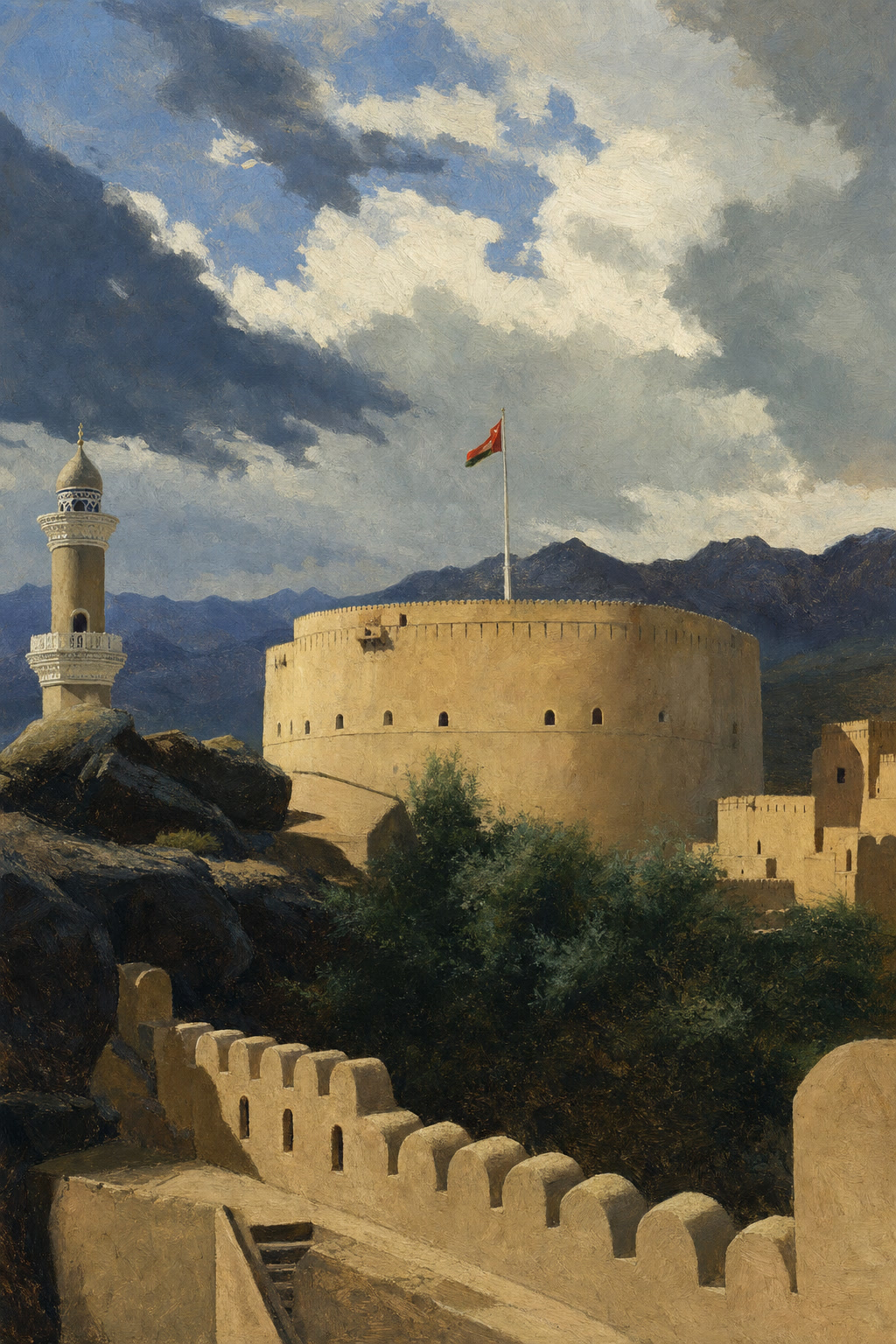 Nizwa Fort — Im Geiste Homers