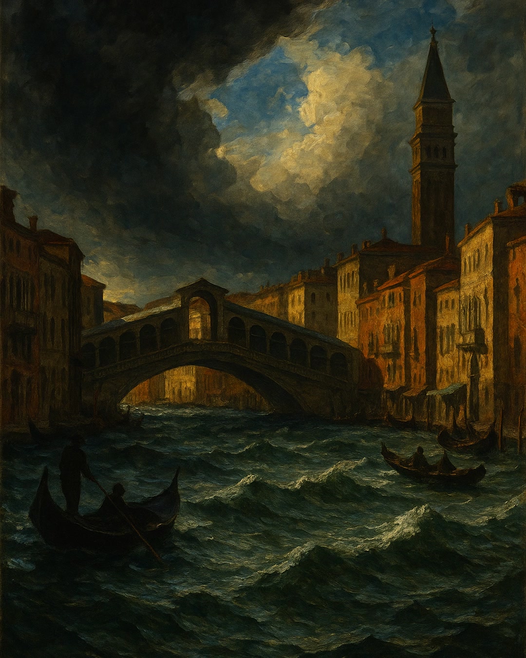 Canal Grande — Im Geiste Winslow Homers