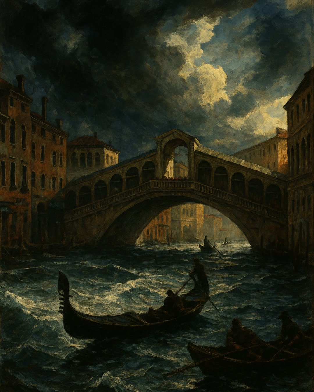 Rialto-Brücke — Im Geiste Winslow Homers